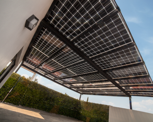 Pergola de Panel Solar